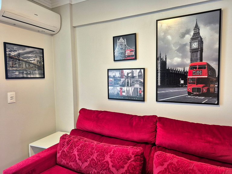 CURTA!|230| 1Q Completo & Aconchegante |Av. Brasil