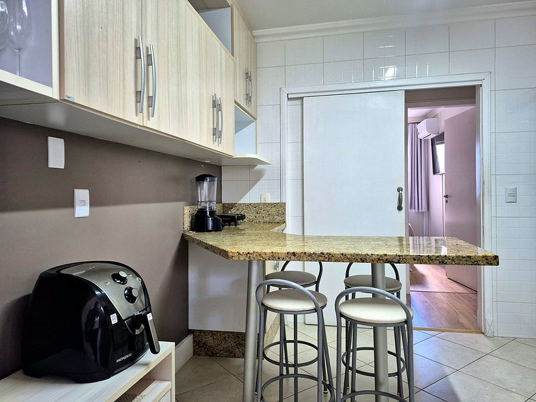 Amplo & Completo 100m da Praia 3 Suítes |CURTA179