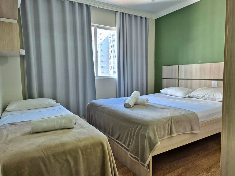 Amplo & Completo 100m da Praia 3 Suítes |CURTA179