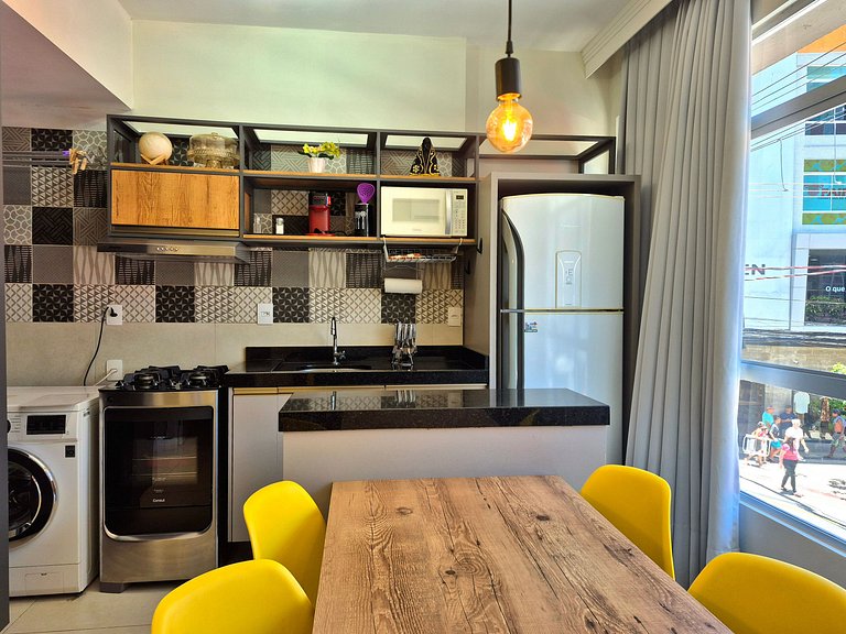 CURTA! Apartment with 2 bedrooms 2 bathrooms in front of the