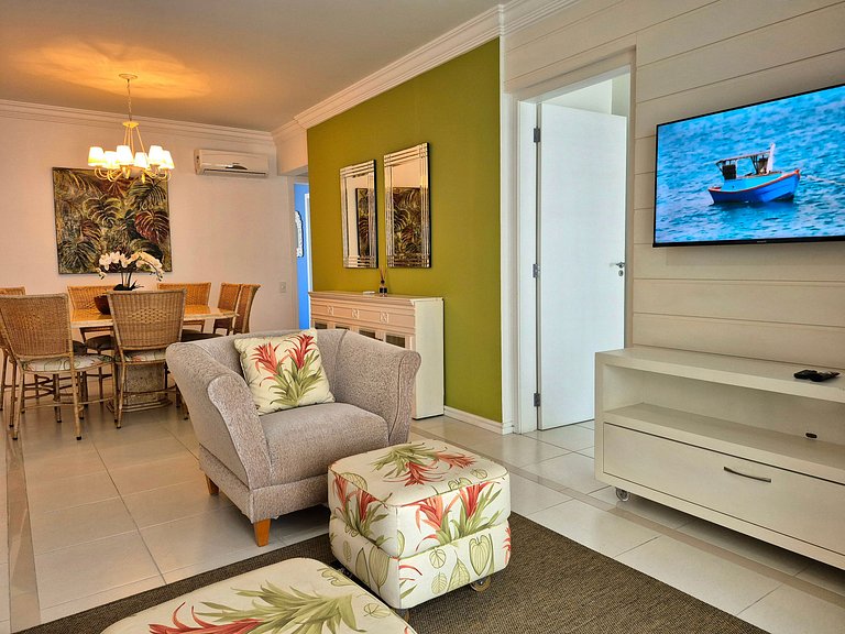 CURTA!|131| 2 Suítes | Centro | Churrasqueira