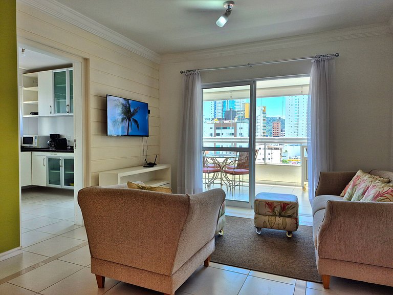 CURTA!|131|2 Suítes |Centro |Sacada Churrasqueira