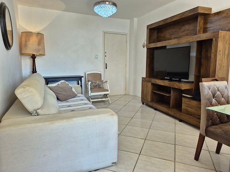 Quadra Mar Central c/ Vista Praia 2Q |CURTA232