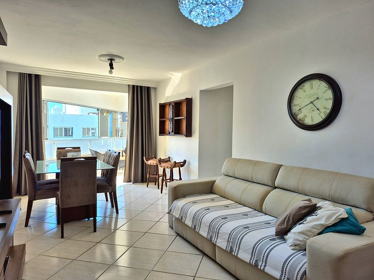 Quadra Mar Central c/ Vista Praia 2Q |CURTA232