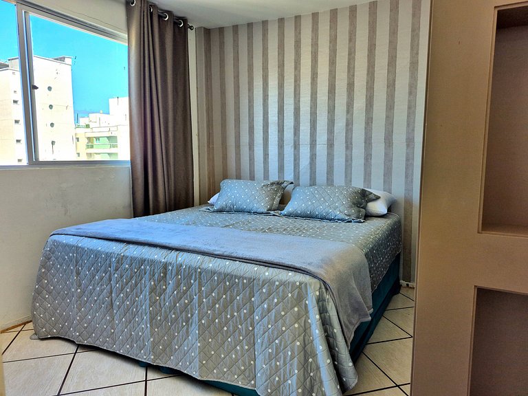 Quadra Mar Central c/ Vista Praia 2Q |CURTA232