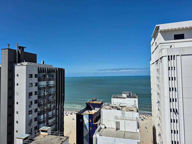 Quadra Mar Central c/ Vista Praia 2Q |CURTA232