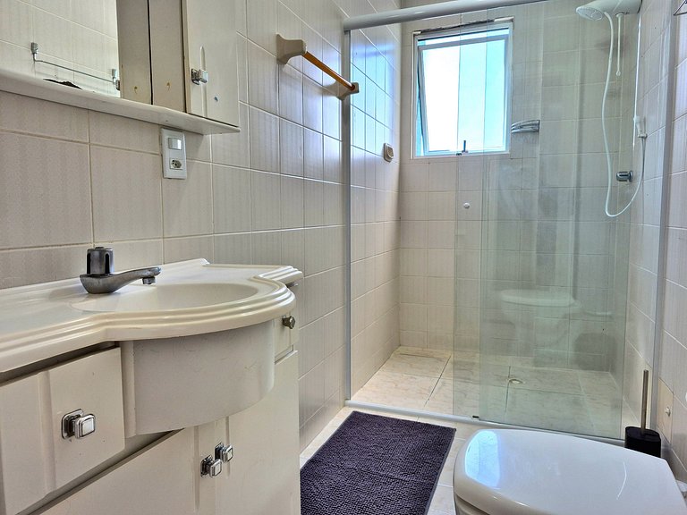 Quadra Mar Central c/ Vista Praia 2Q |CURTA232