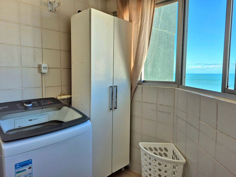 Quadra Mar Central c/ Vista Praia 2Q |CURTA232