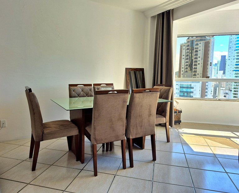 Quadra Mar Central c/ Vista Praia 2Q |CURTA232