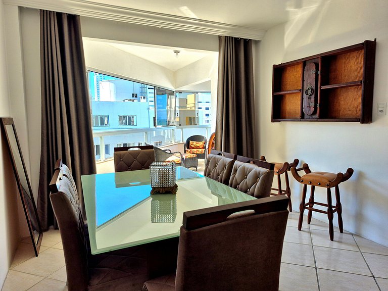 Quadra Mar Central c/ Vista Praia 2Q |CURTA232