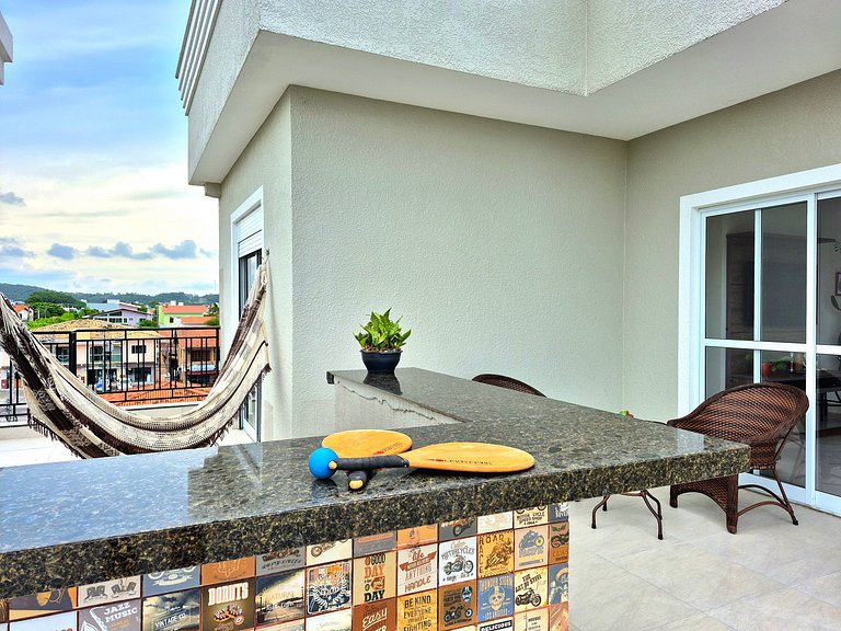 CURTA!|233| Cobertura 2Q| Área Gourmet Vista Dunas