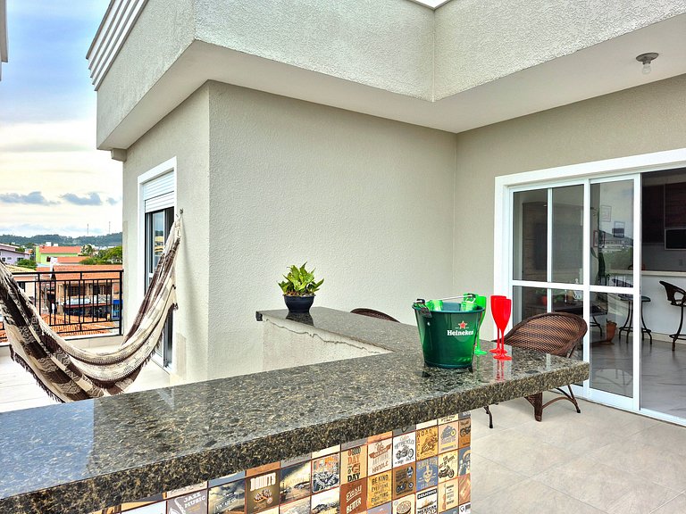 CURTA!|233| Cobertura 2Q| Área Gourmet Vista Dunas