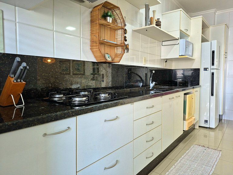 CURTA!|235| 3Q| Estilo Praia| Quadra & Vista Mar