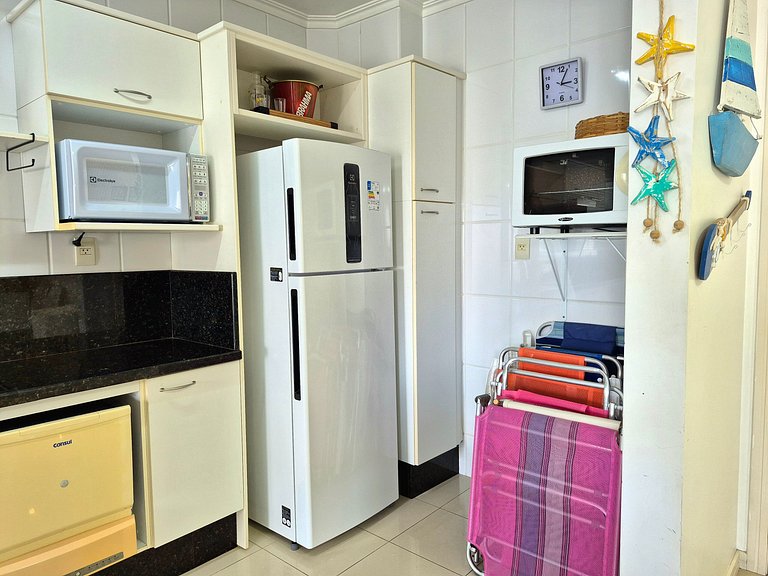 CURTA!|235| 3Q| Estilo Praia| Quadra & Vista Mar