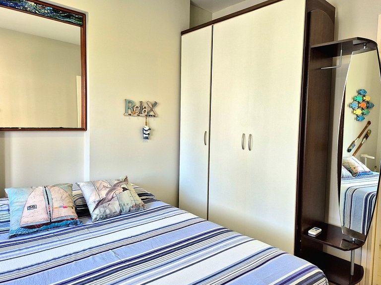 Quadra Mar 3 Quartos & Vaga |Vista Livre |CURTA235