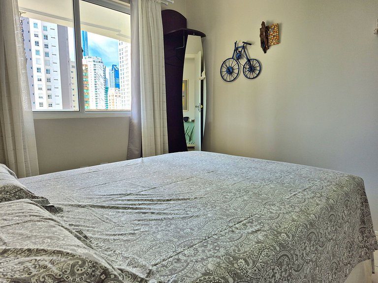 Quadra Mar 3 Quartos & Vaga |Vista Livre |CURTA235