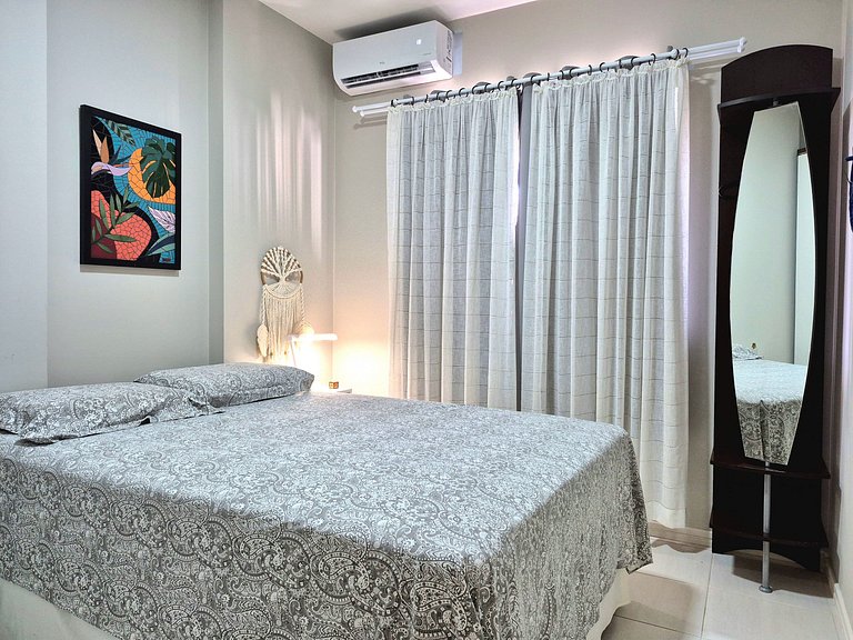 Quadra Mar 3 Quartos & Vaga |Vista Livre |CURTA235