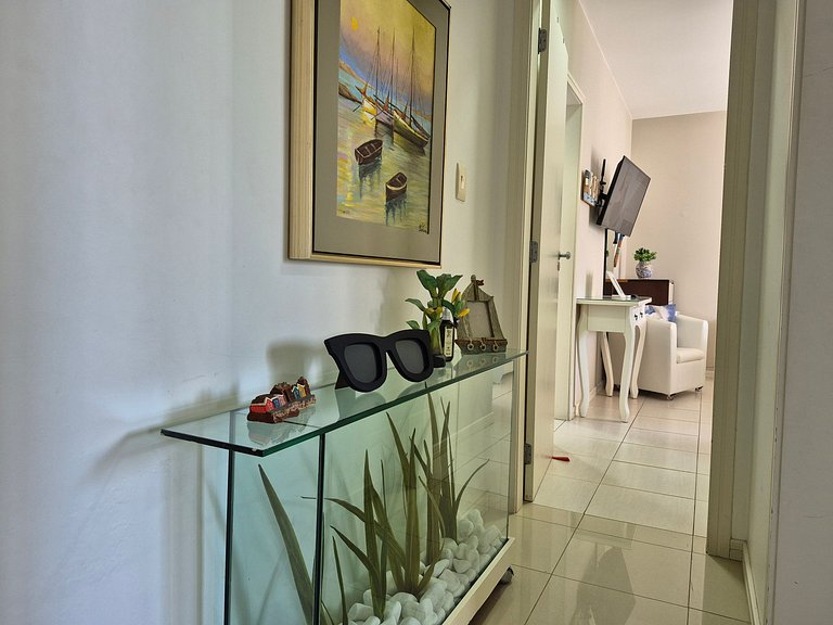 CURTA!|235| 3Q| Estilo Praia| Quadra & Vista Mar