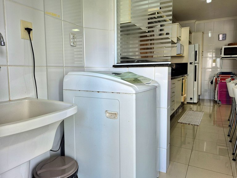 Quadra Mar 3 Quartos & Vaga |Vista Livre |CURTA235