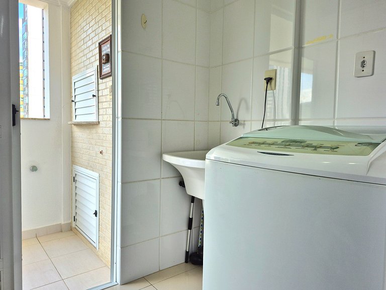 Quadra Mar 3 Quartos & Vaga |Vista Livre |CURTA235