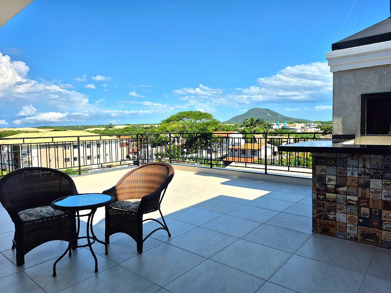 CURTA!|233| Cobertura 2Q| Área Gourmet Vista Dunas