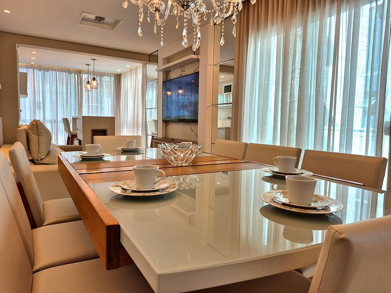 3 Suítes Elegance 150m Praia Central |CURTA238