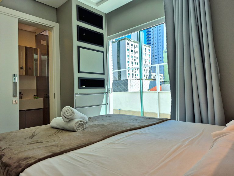 3 Suítes Elegance 150m Praia Central |CURTA238