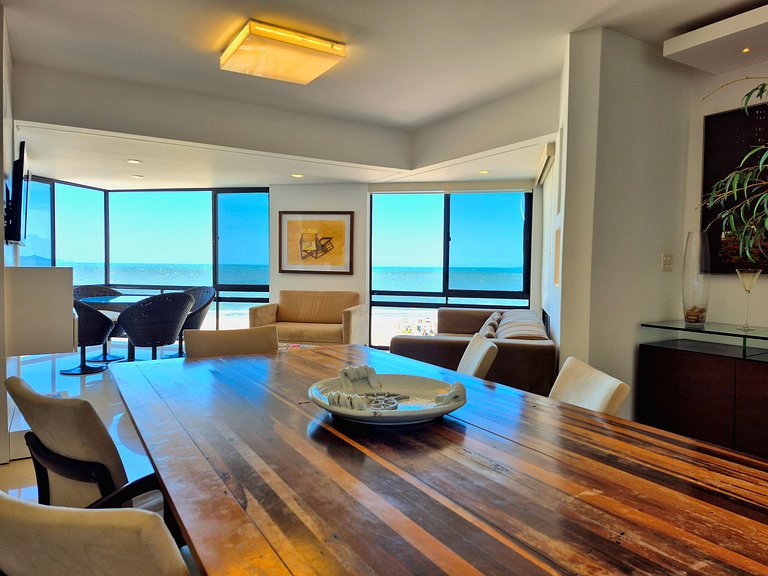 CURTA!|134| Frente Mar |2 Q |Vista Incrível