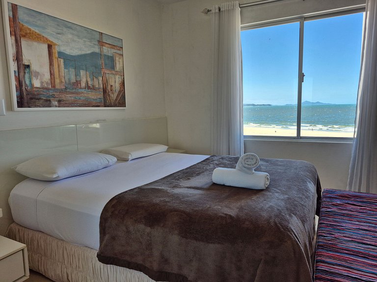 CURTA!|134| Frente Mar |2 Q |Vista Incrível