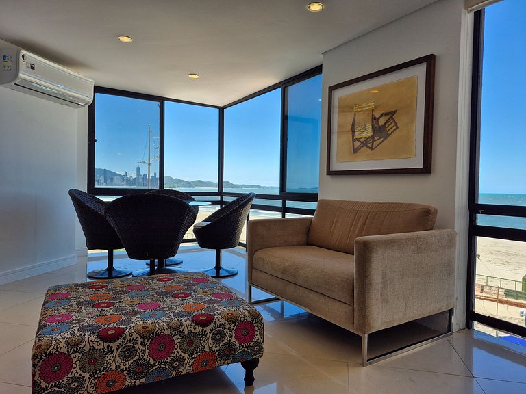 CURTA!|134| Frente Mar |2 Q |Vista Incrível