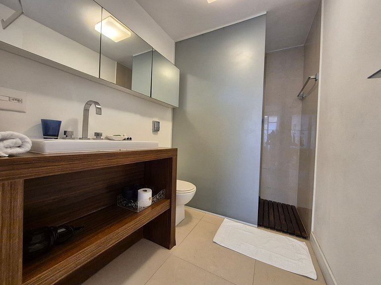 CURTA!|134| Frente Mar |2 Q |Vista Incrível