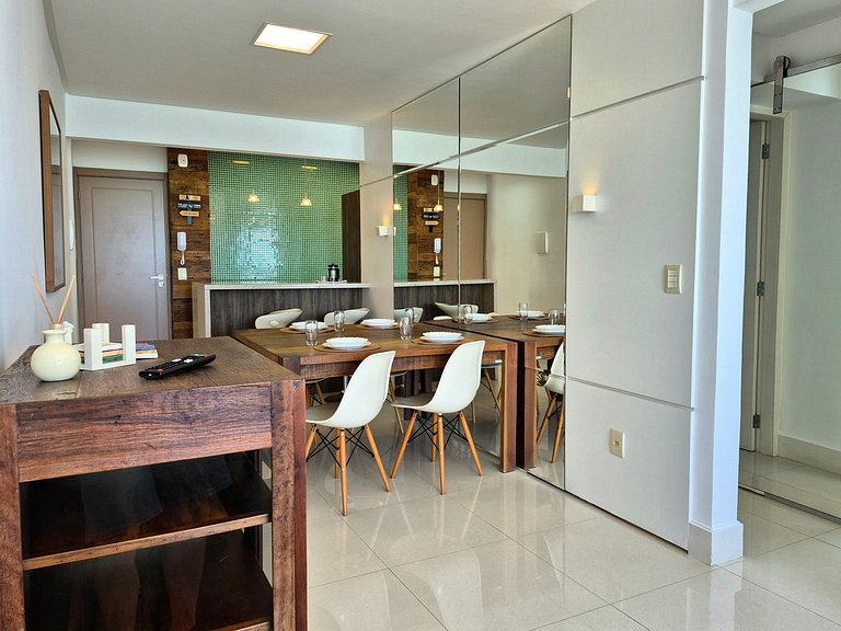 2 Quartos| Beira Mar & Pé na Areia |CURTA213