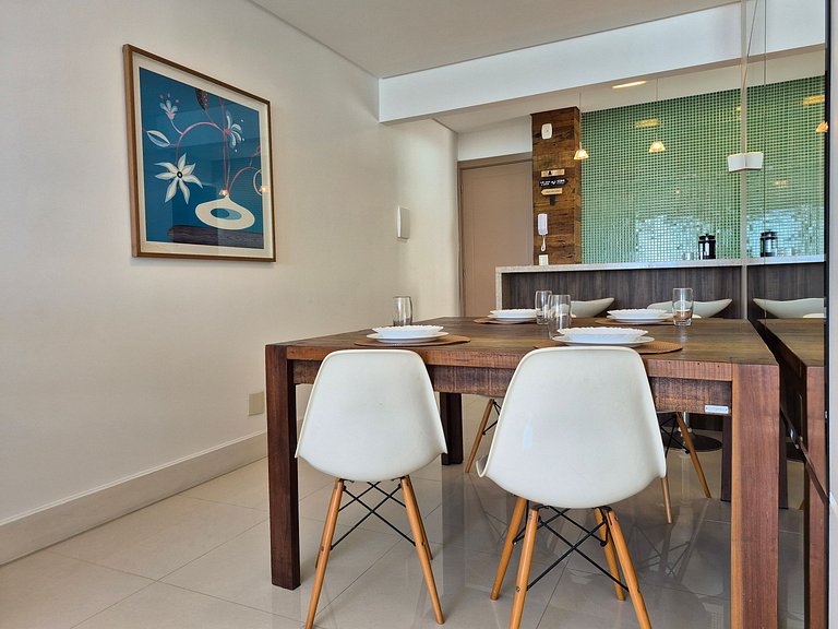 2 Quartos| Beira Mar & Pé na Areia |CURTA213