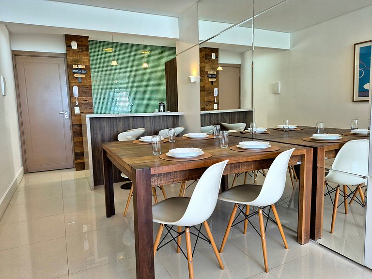 2 Quartos| Beira Mar & Pé na Areia |CURTA213