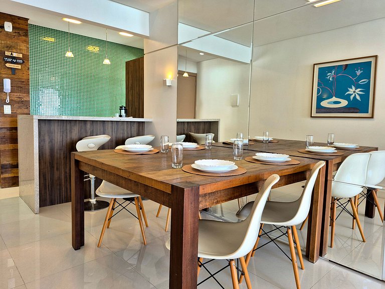 2 Quartos| Beira Mar & Pé na Areia |CURTA213