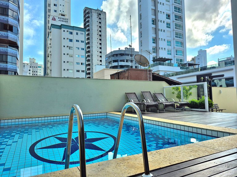 Sacada Churrasqueira| Central 2 Suítes |CURTA131