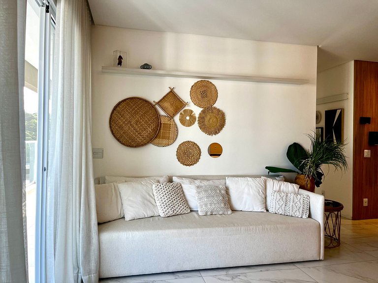 Boho Elegance Brava Arts 2 Suítes |CURTA240