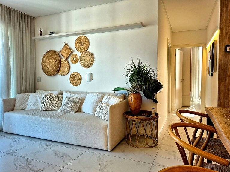 Boho Elegance Brava Arts 2 Suítes |CURTA240