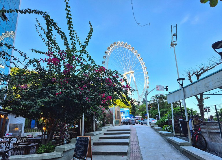 Terraço Piscina Privada Pontal Norte 2Q |CURTA224