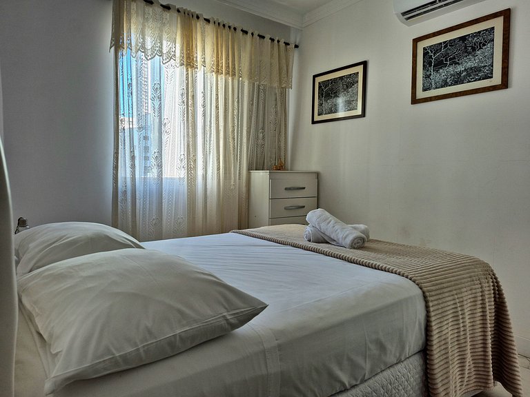 CURTA! |197| Apê Central 2 Quartos | 150m Praia