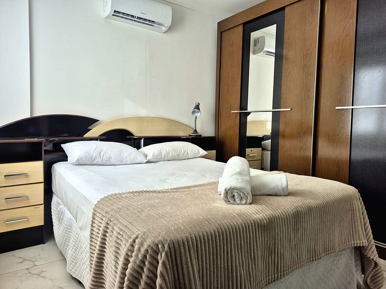 CURTA! |197| Apê Central 2 Quartos | 150m Praia