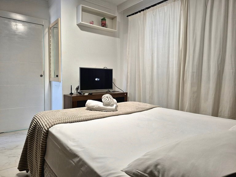 CURTA! |197| Apê Central 2 Quartos | 150m Praia