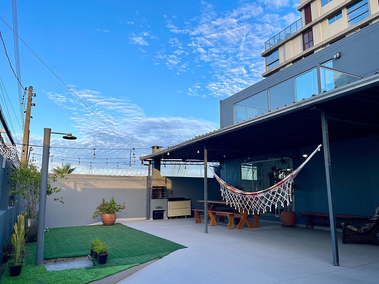 Casa Vista Mar 20m Praia | Churrasqueira |CURTA241