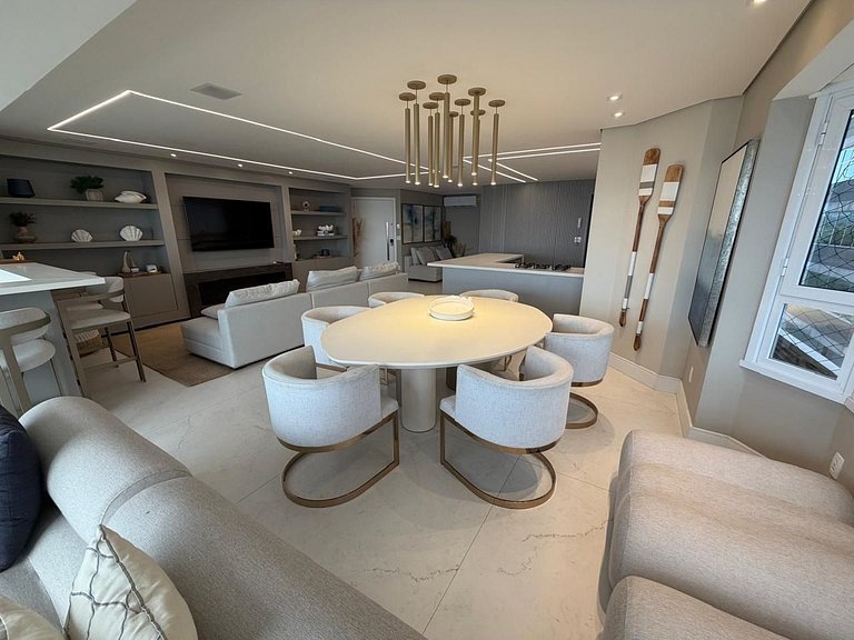 Luxo 4 suites l Frente mar l Barra Sul by CURTA!