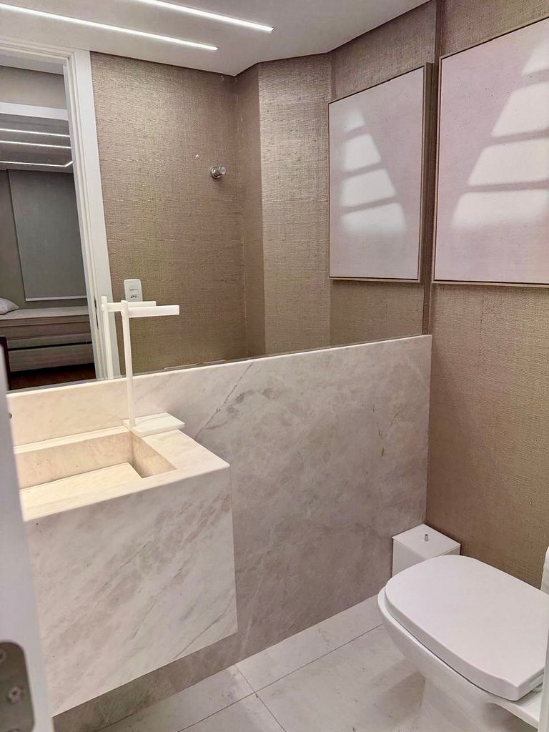 Luxo 4 suites l Frente mar l Barra Sul by CURTA!