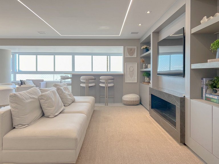 Luxo 4 suites l Frente mar l Barra Sul by CURTA!