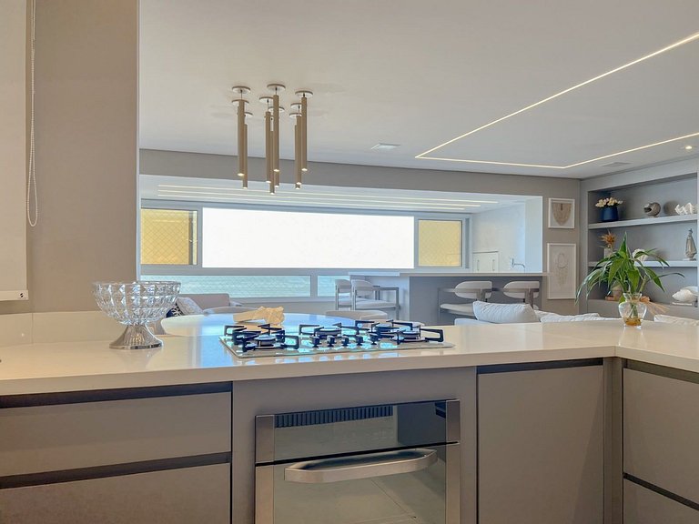 Luxo 4 suites l Frente mar l Barra Sul by CURTA!