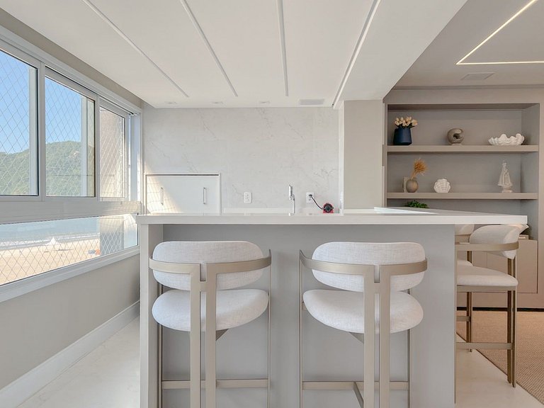 Luxo 4 suites l Frente mar l Barra Sul by CURTA!